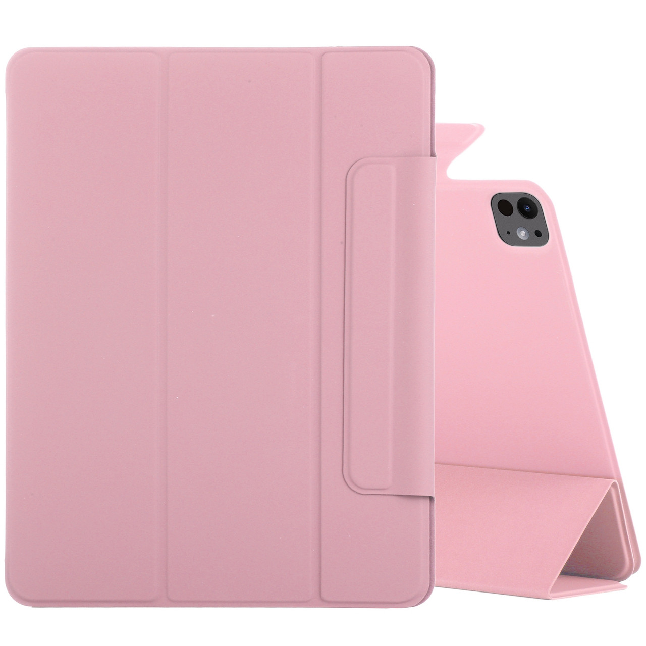 iPad Pro 13 2024 Double-sided Clip Fixed Buckle Magnetic PU