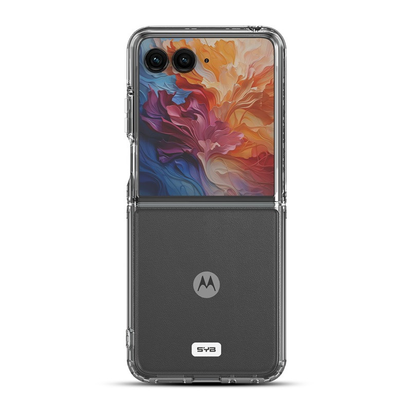SYB Sturdy Gummy Cover for Motorola razr plus (2024) - Highly