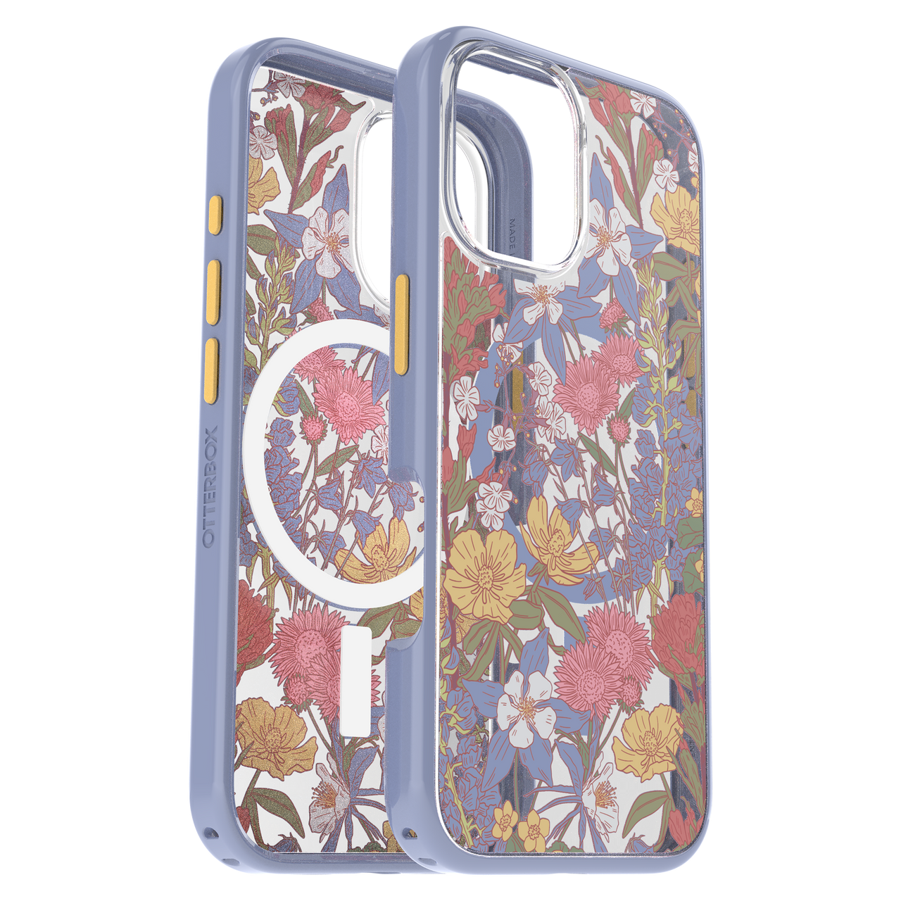 Otterbox - Symmetry Clear Magsafe Case for Apple iPhone 16 - Co Wildflowers Otterbox - Symmetry Clear Magsafe Case for Apple iPhone 16 - Co Wildflowers