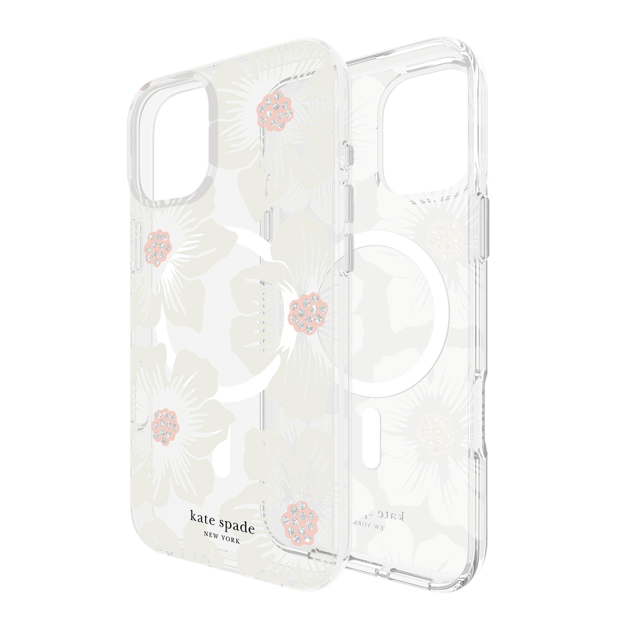 kate spade iPhone16Plusケース Hollyhock MagSafe Kate Spade - Protective Magsafe Case for Apple iPhone 16