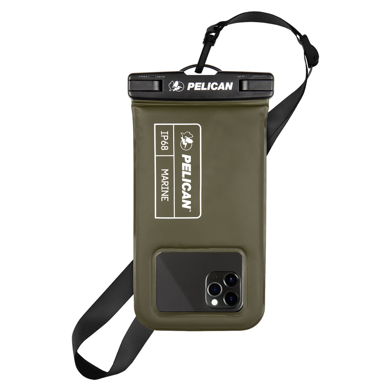 Pelican - Marine Waterproof Floating Pouch - Olive Green PP043304 Pelican - Marine Waterproof Floating Pouch - Olive Green PP043304
