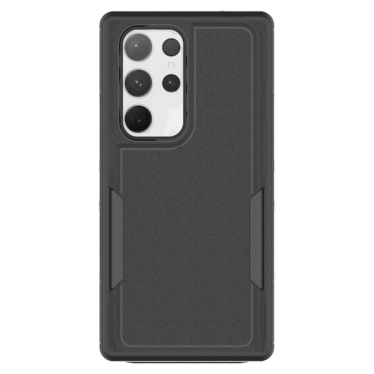 Ampd - Dual Layer Hard Shell Military Drop Case For Samsung Galaxy S25 Ultra  - Black AA-ULTRAS25-MILITARY-BLK