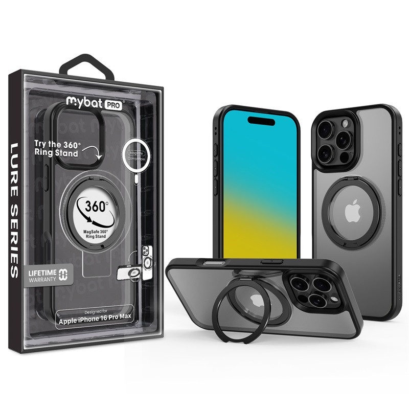 MyBat Pro Lure Series 360 Ring Stand MagSafe Case for Apple iPhone