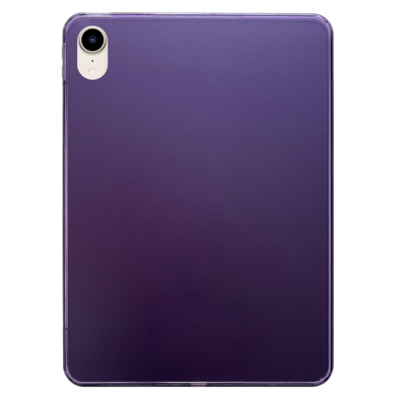 iPad mini パープル ブラックカバー付き iPad mini 7 (2024) / mini 6 (2021) Skin-feeling Crystal Clear