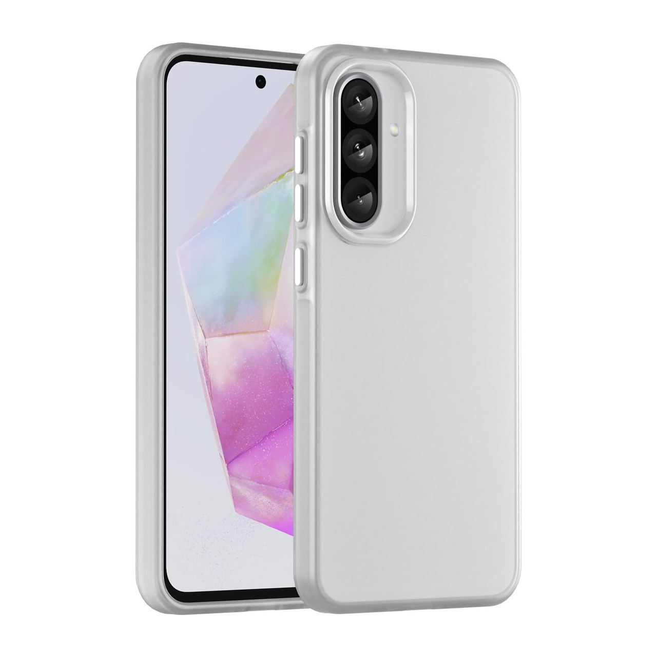 【超美品】GALAXY A36 5G オーサムホワイト スマホケース付き EDA007379906B__62111.