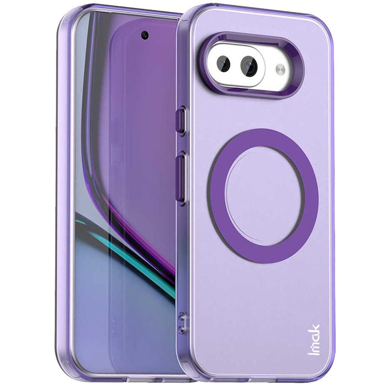 Google Pixel 9a IMAK Candy Series Shockproof MagSafe Phone Case
