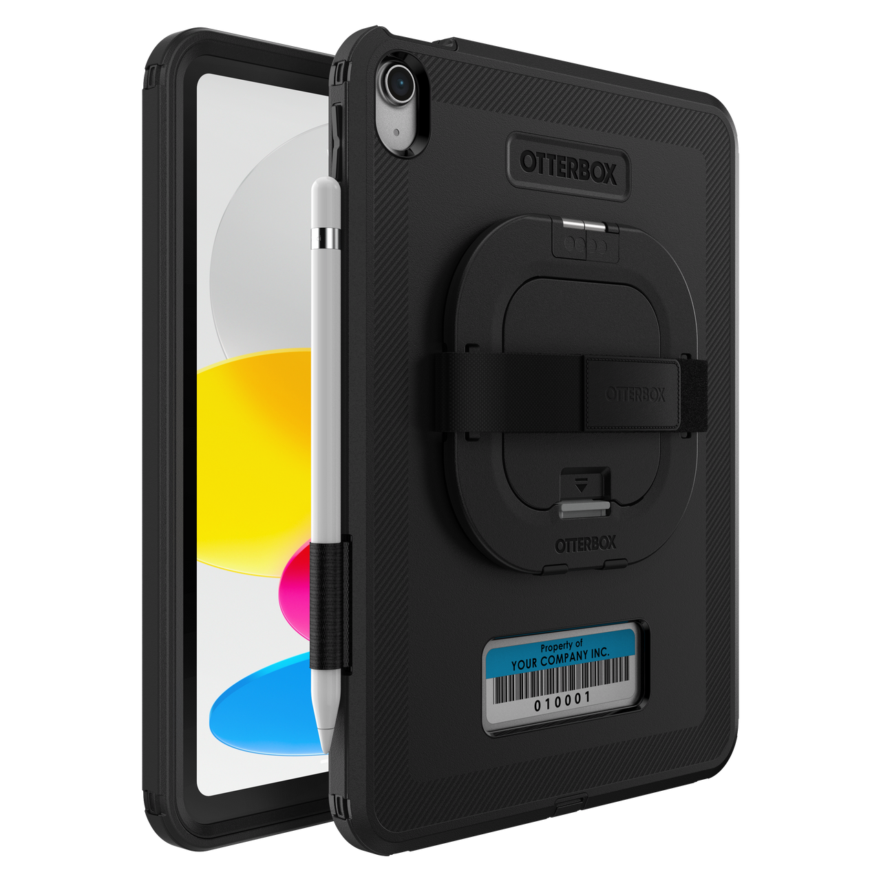 Otterbox - Defender Case With Kickstand And Handstrap For Apple