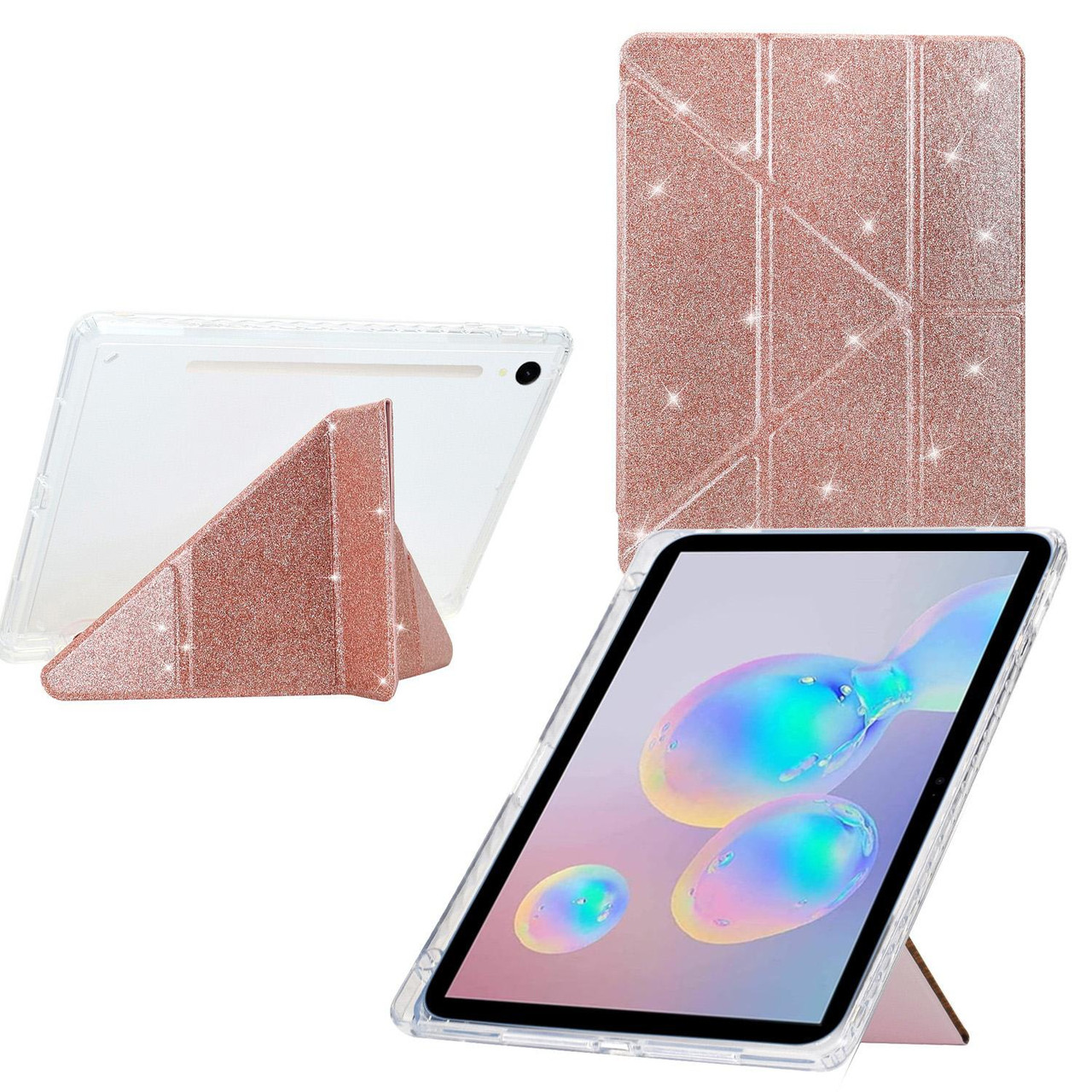 glitter galaxy s10+ case