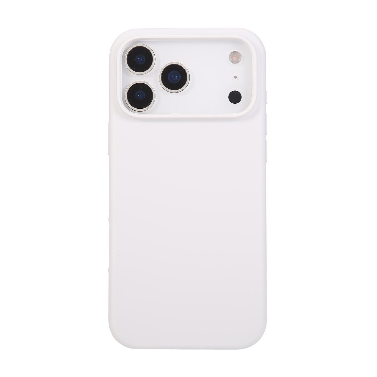iPhone 17 Pro Max Liquid Silicone Phone Case - White iPhone 17 Pro Max Liquid Silicone Phone Case - White
