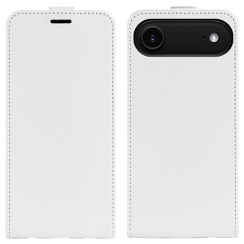 iPhone Air R64 Texture Single Vertical Flip Leather Phone Case - White