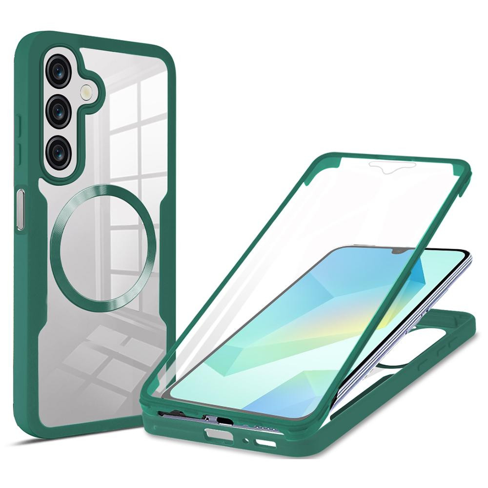 Samsung Galaxy A16 5G CD Texture MagSafe Phone Case - Green Samsung Galaxy A16 5G CD Texture MagSafe Phone Case - Green