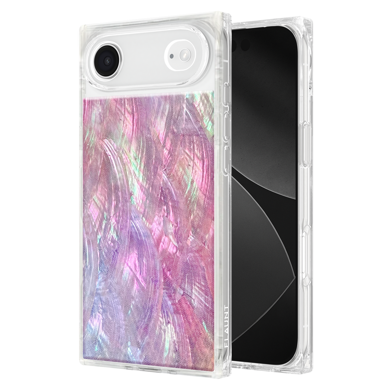 Flaunt - Square Magsafe Case For Apple Iphone Air - Pink Mother Of