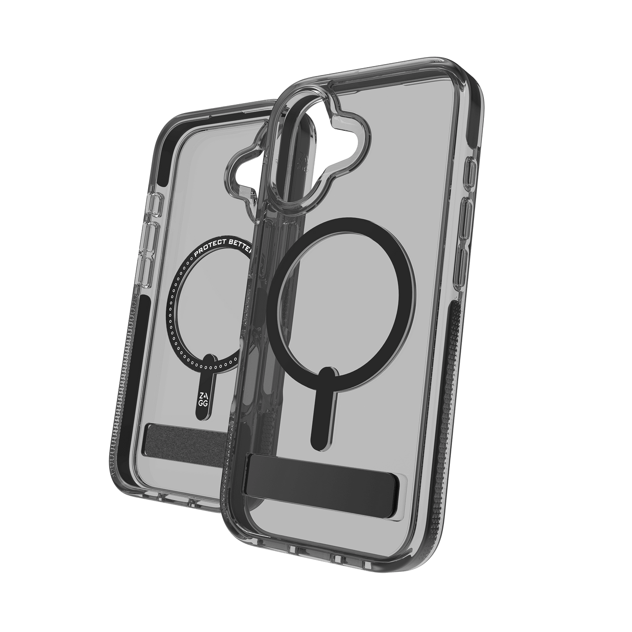 Zagg - Santa Cruz Snap Magsafe Case With Kickstand For Apple