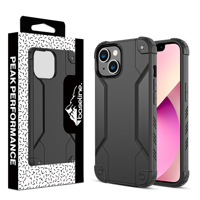 Baseline Tactile Series Case for Apple iPhone 16e / 15 / 14 / 13 - Black Baseline Tactile Series Case for Apple iPhone 16e / 15 / 14 / 13 - Black