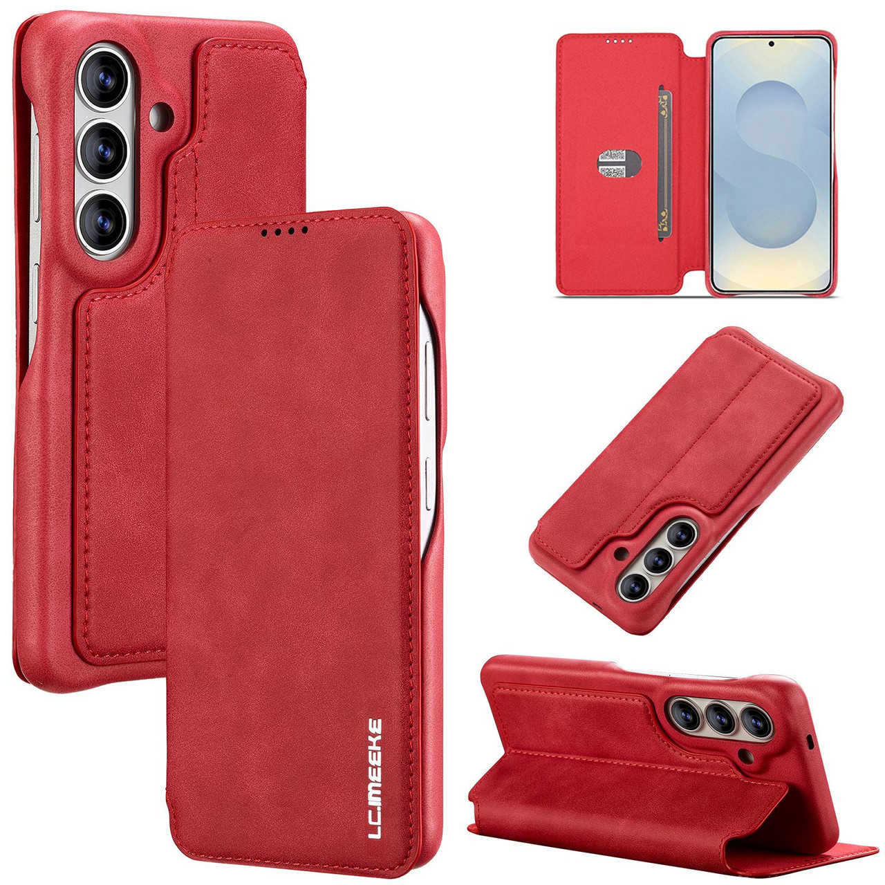 Samsung Galaxy S26 LC.IMEEKE Hon Ancient Series Flip Leather Phone
