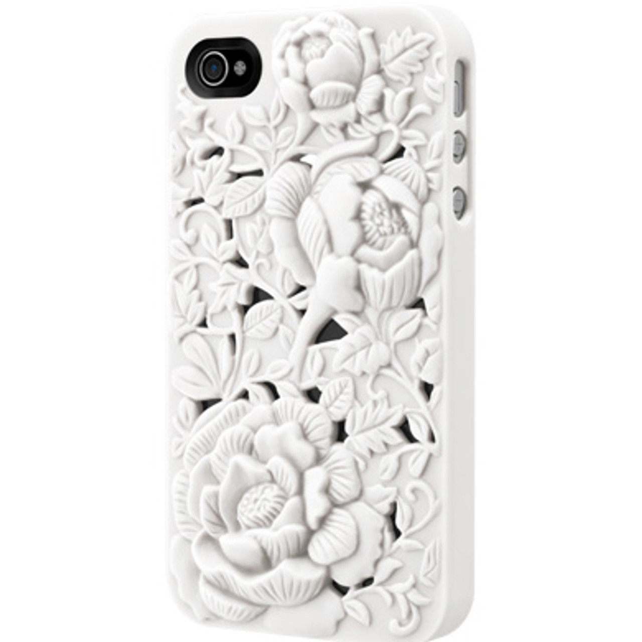 SwitchEasy White Blossom Avant-garde Hard Case for Apple