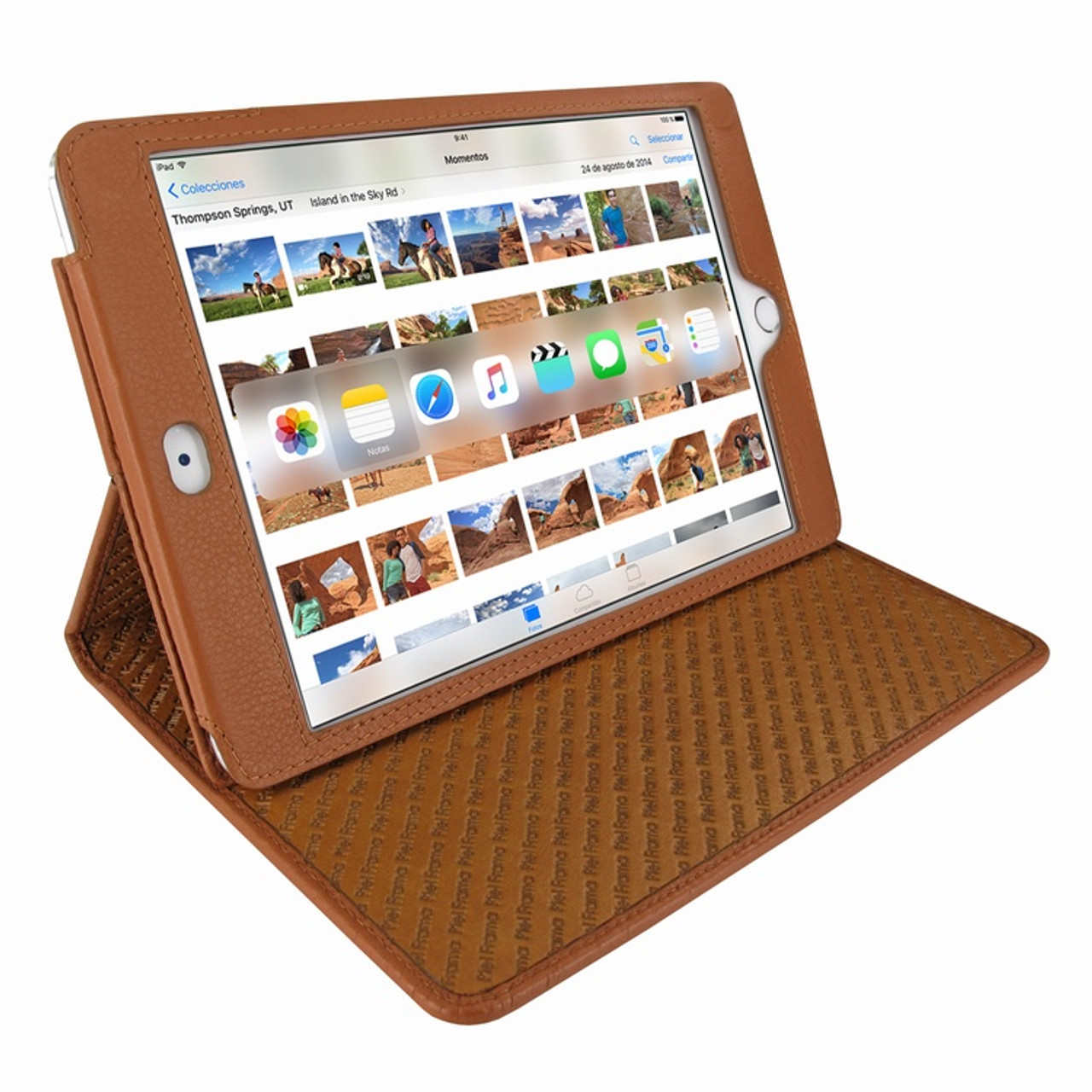 Piel Frama 722 Tan Cinema Magnetic Leather Case for Apple iPad mini 4