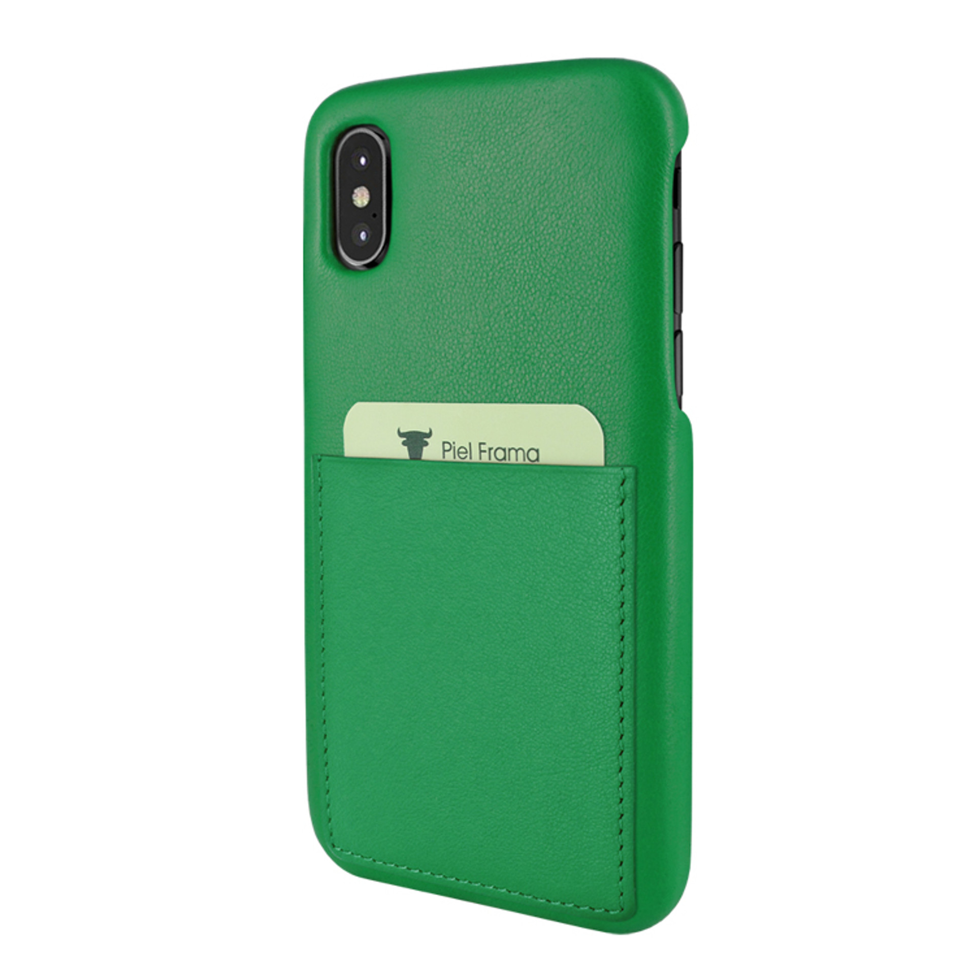 Piel Frama 812 Green FramaSlimGrip Leather Case for Apple iPhone Xs Max