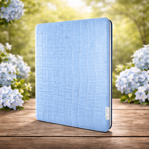 Piel Frama 843 Blue Crocodile FramaSlim Leather Case for Apple iPad Pro 12.9" (2020 - 2022)