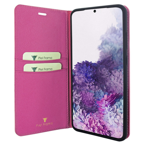 Piel Frama 845 Pink FramaSlimCards Leather Case for Samsung Galaxy S20