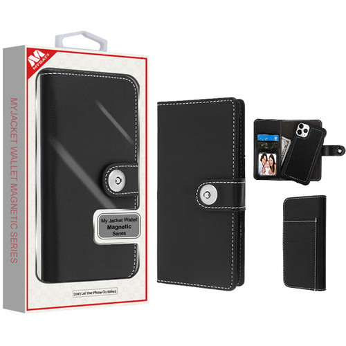 MyBat Detachable Magnetic 2 - in - 1 MyJacket Wallet (TPU Case + Leather Folio) for Apple iPhone 11 Pro - Black