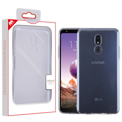 MyBat Candy Skin Cover for Lg Stylo 5 - Glossy Transparent Clear