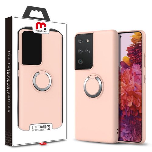 MyBat Pro Halo Series Case for Samsung Galaxy S21 Ultra - Pink