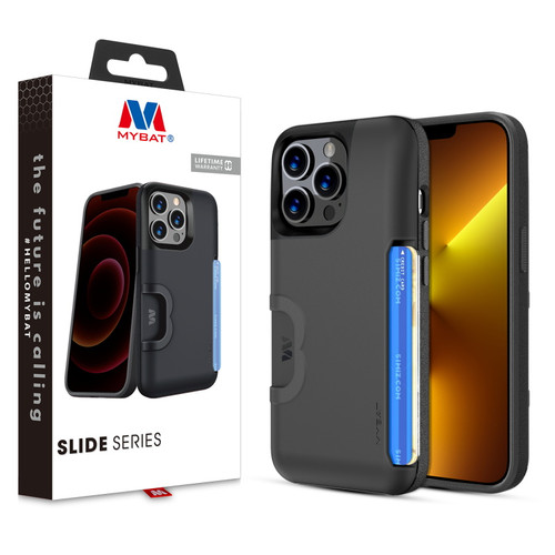 MyBat Slide Series Case for Apple iPhone 13 Pro (6.1) - Black