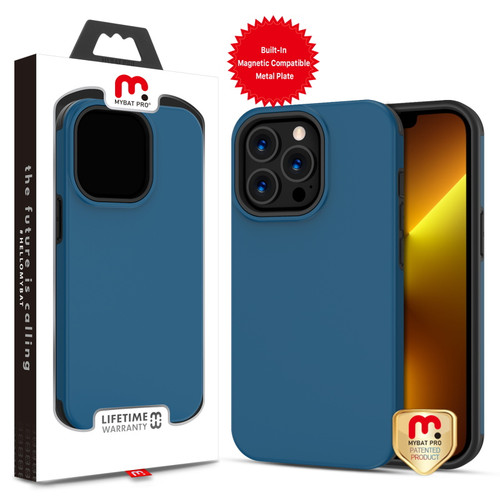MyBat Pro Fuse Series Case with Magnet for Apple iPhone 13 Pro (6.1) - Ink Blue