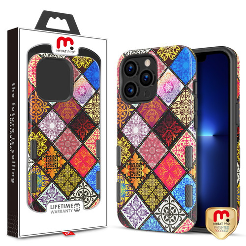 MyBat Pro TUFF Subs Series Case for Apple iPhone 13 Pro Max (6.7) - Mediterranean / Black