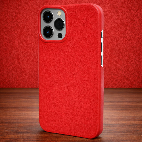 Piel Frama 893 Red FramaSlimGrip Leather Case for Apple iPhone 13 Pro Max