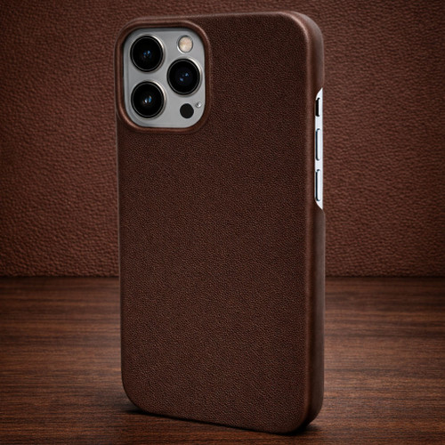Piel Frama 906 Brown FramaSlimGrip Leather Case for Apple iPhone 13 mini