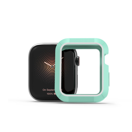 MyBat Halo Case for Apple Watch Series 7 41mm - Teal Green / White