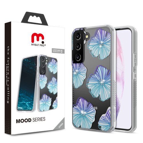 MyBat Pro Mood Series Case (with Diamonds) for Samsung Galaxy S22 Plus - Seashell