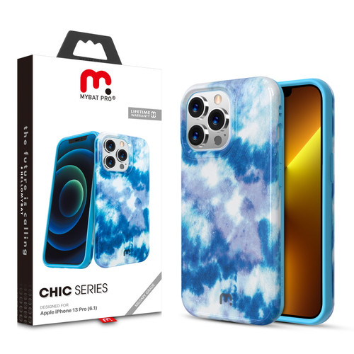 MyBat Pro Chic Series Case for Apple iPhone 13 Pro (6.1) - Sky Tie Dye