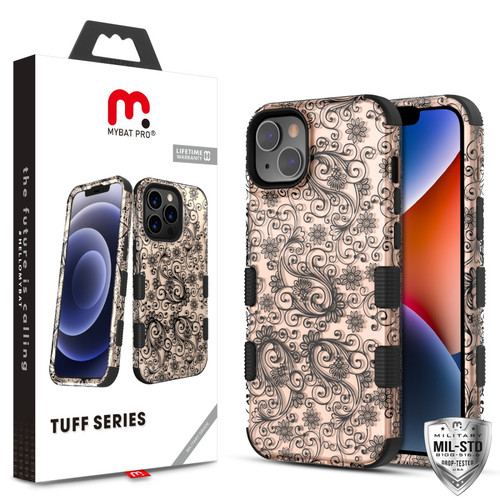 MyBat Pro TUFF Series Case for Apple iPhone 14 Plus - Leaf Clover