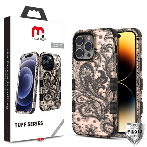 MyBat Pro TUFF Series Case for Apple iPhone 14 Pro (6.1) - Phoenix Flower