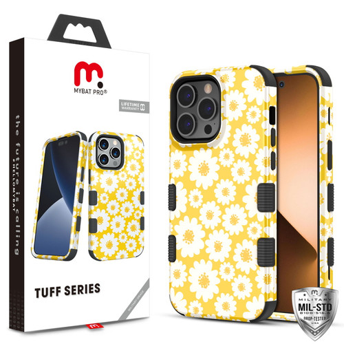 MyBat Pro TUFF Series Case for Apple iPhone 14 Pro (6.1) - Yellow Daisy