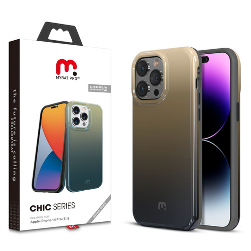 MyBat Pro Chic Series Case for Apple iPhone 14 Pro (6.1) - Shadow