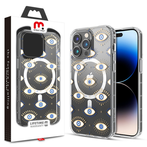MyBat Pro Mood Series MagSafe Case for Apple iPhone 14 Pro (6.1) - Evil Eye