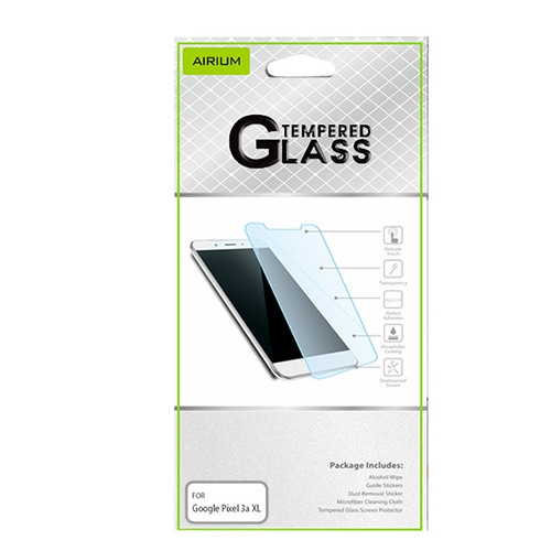 Airium Tempered Glass Screen Protector (2.5D) for Google Pixel 3a XL - Clear