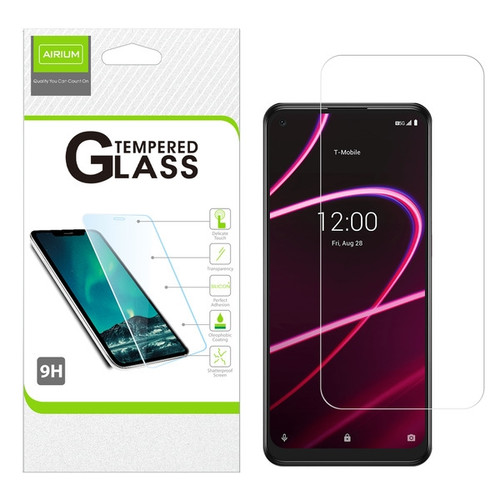 Airium Tempered Glass Screen Protector (2.5D) for T-mobile Revvl 5G / TCL Revvl 5G - Clear