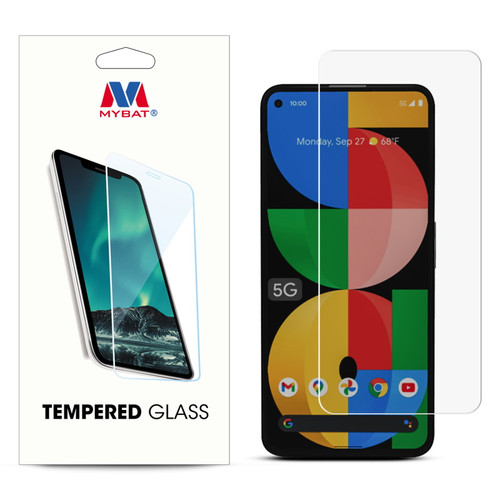 MyBat Tempered Glass Screen Protector (2.5D) for Google Pixel 5a - Clear