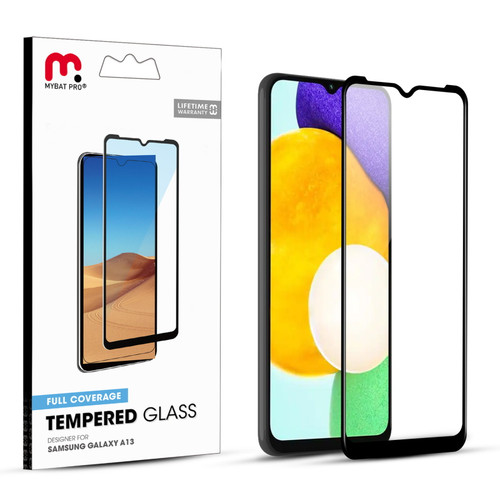 MyBat Pro Full Coverage Tempered Glass Screen Protector for Samsung Galaxy A13 (5G) / (4G) / Galaxy A23 5G  - Clear