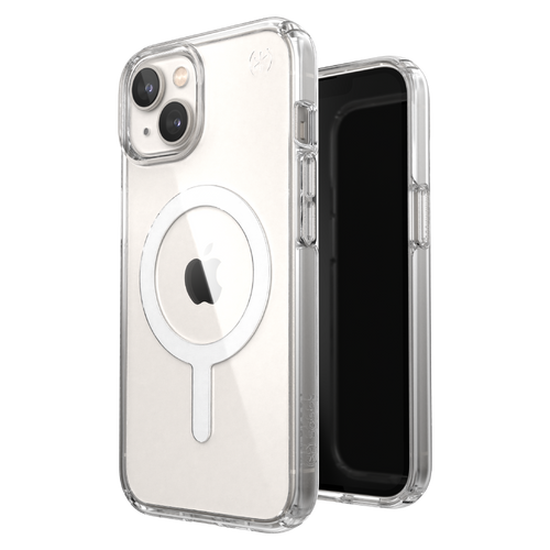 Speck - Presidio Perfect Clear Magsafe Case for Apple iPhone 14  /  iPhone 13 - Clear