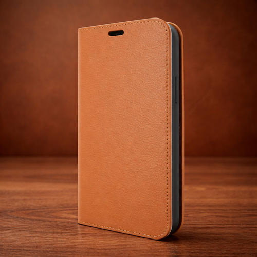 Piel Frama 930 Tan FramaSlimCards Leather Case for Apple iPhone 14 Pro