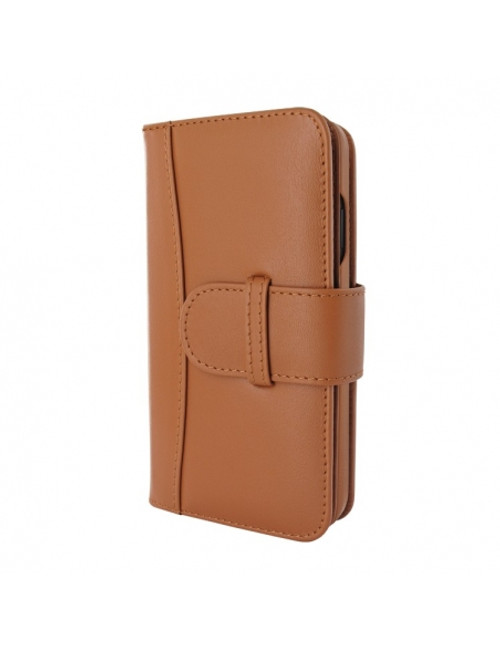 Piel Frama 933 Tan WalletMagnum Leather Case for Apple iPhone 14