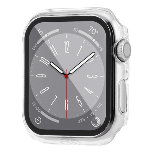 Case-mate - Tough Case with Integrated Glass Screen Protector for Apple Watch 40mm - Clear