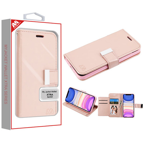 MyBat MyJacket Wallet Xtra Series for Apple iPhone 11 - Rose Gold