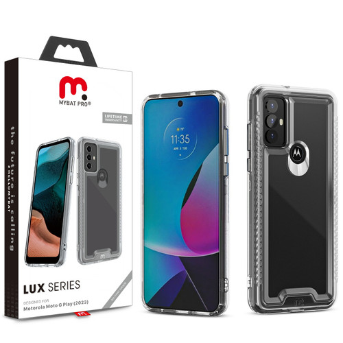 MyBat Pro Lux Series Case for Motorola Moto G Play (2023) - Clear